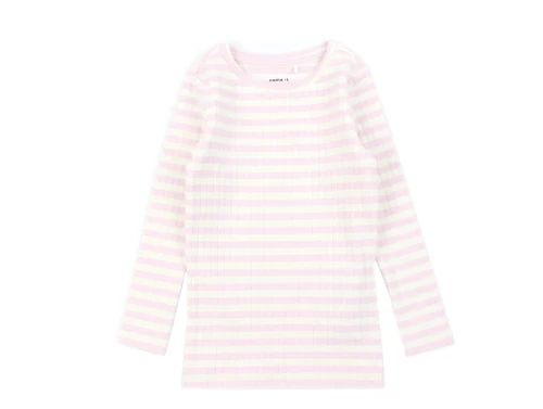 Name It parfait pink stribet top